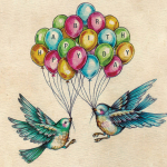 Happy Birthday - Little Birds