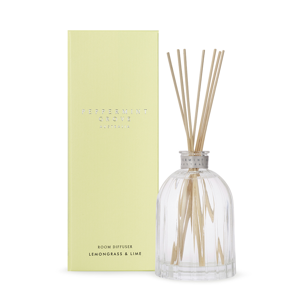 Peppermint Grove Diffuser - Lemongrass - Lime