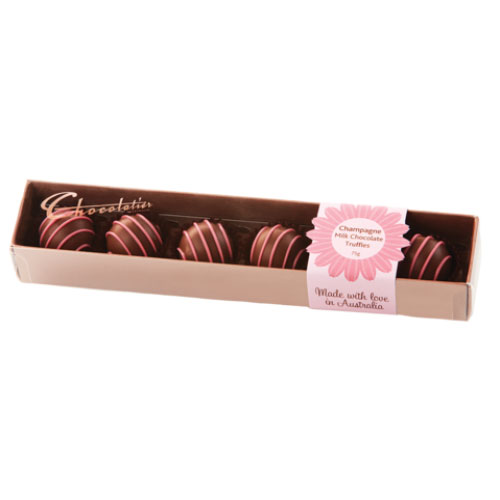 Milk Chocolate Champagne Truffles